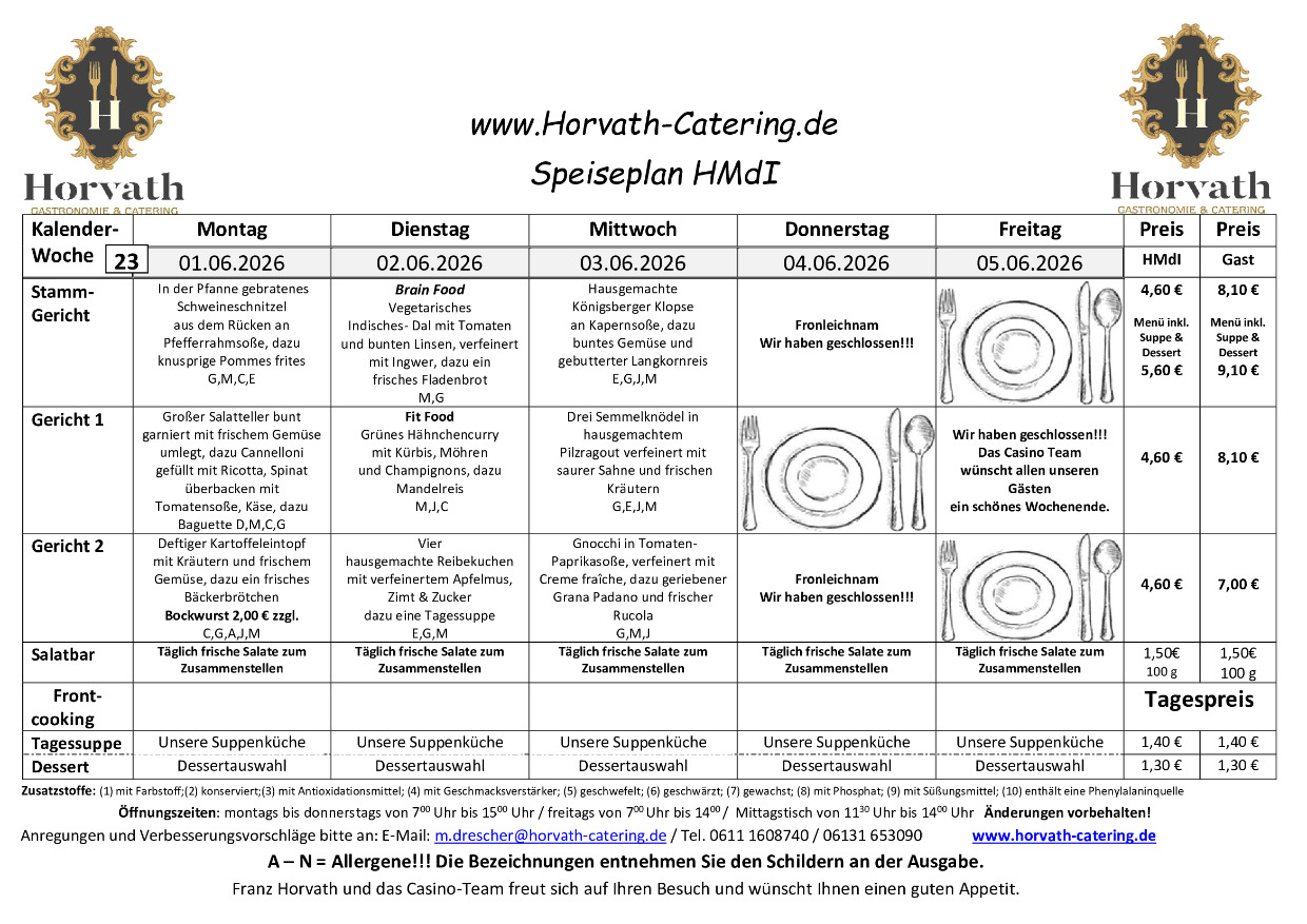 speiseplan-speisekarte-horvath-gastronomie-catering-ministerium-des-innern-wiesbaden-23-26 https://www.horvath-catering.de/wp-content/uploads/2026/05/speiseplan-speisekarte-horvath-gastronomie-catering-ministerium-des-innern-wiesbaden-23-26.jpg
